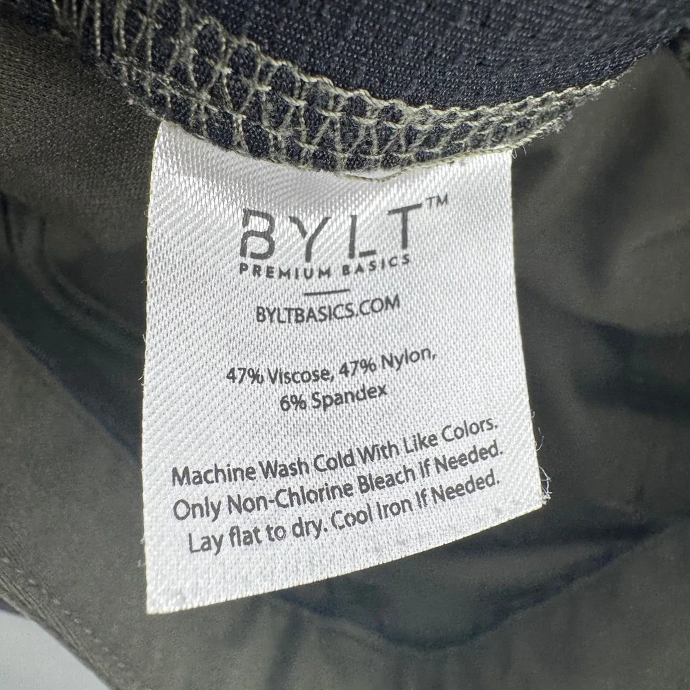 BYLT Premium Basics Everyday Pant 2.0‎ Men's Olive Green Size M